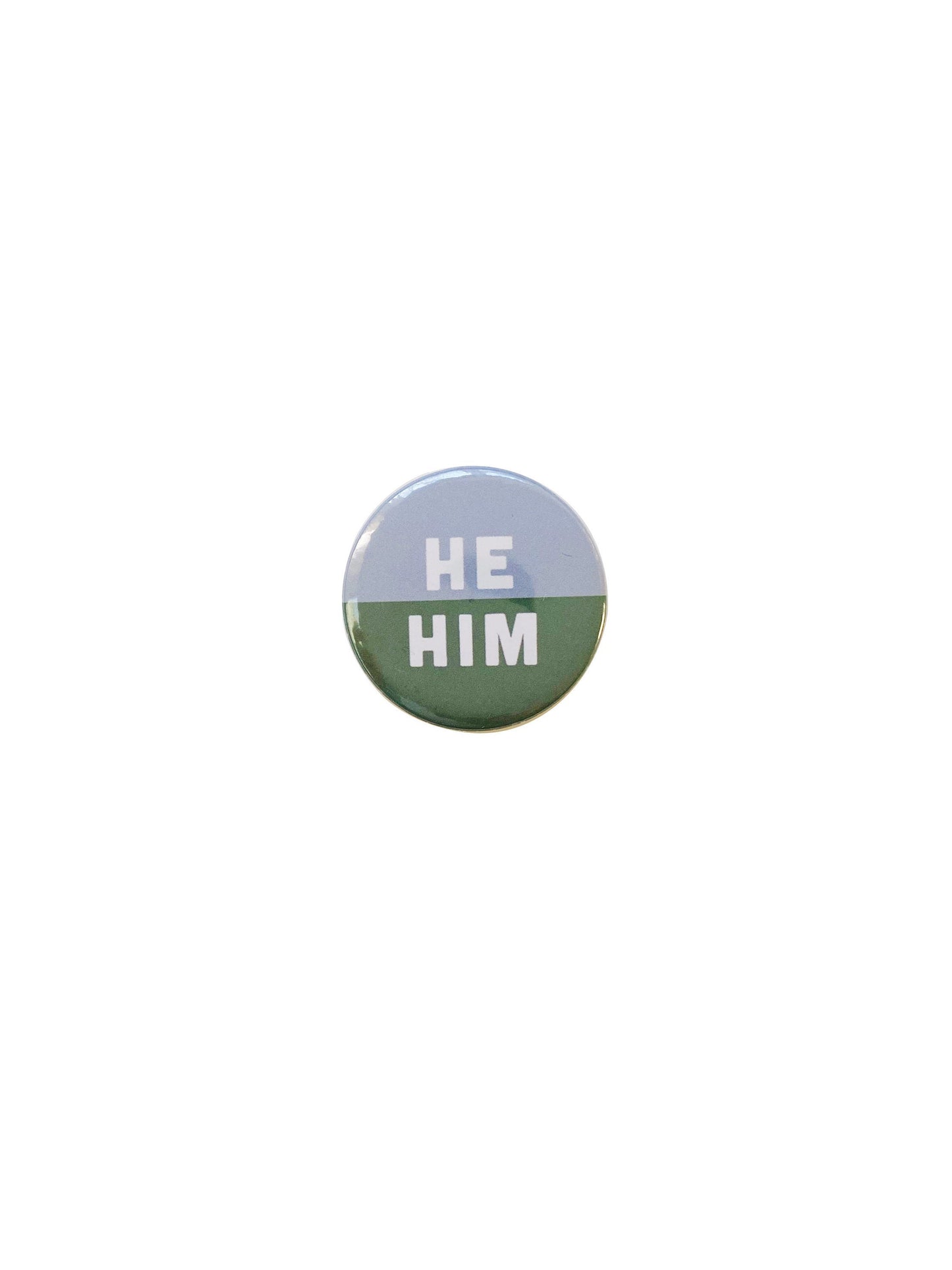 Pronoun Pin Button | He/Him | Customize pronoun pin | Pronoun pin badge | Back to school