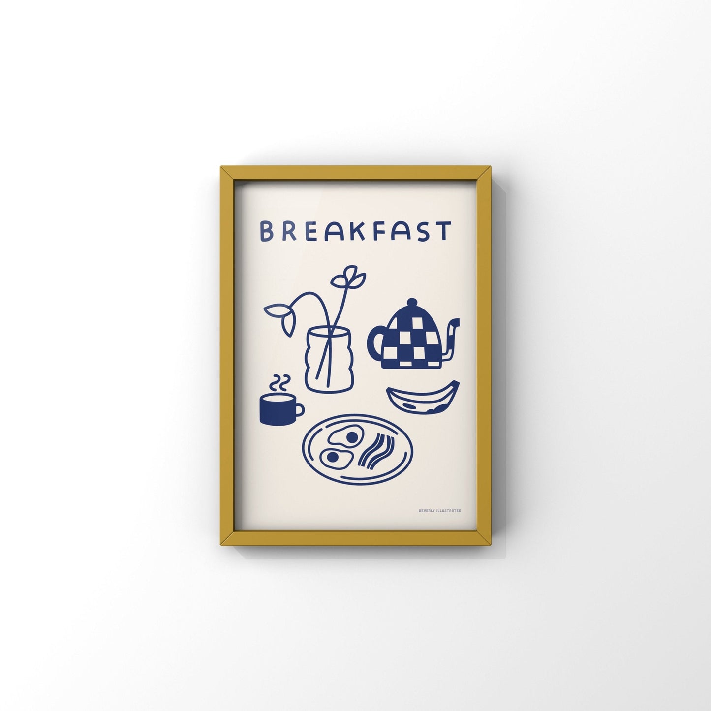 Breakfast Art Print