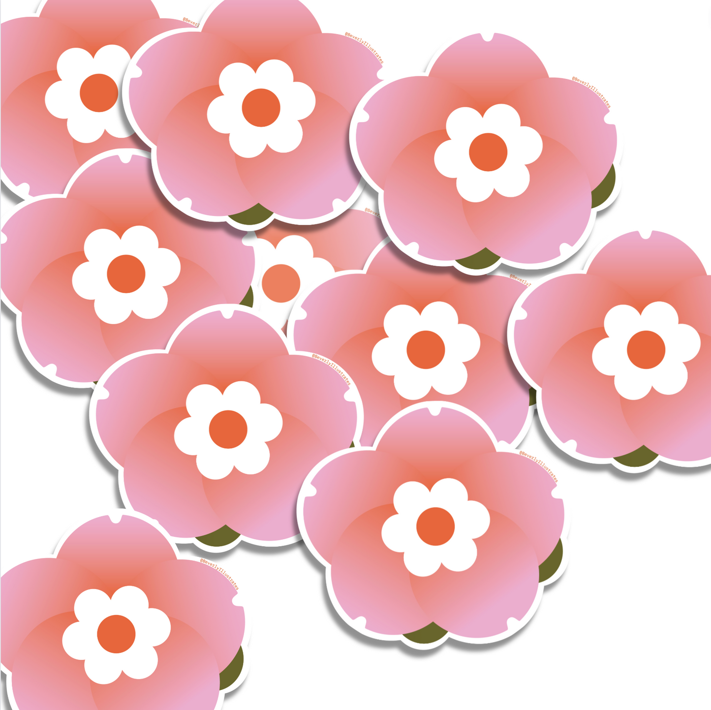 Cherry Blossom Sticker