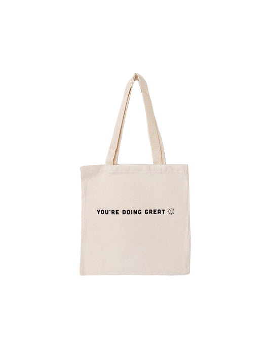 You're Doing Great Minimal Canvas Tote Bag