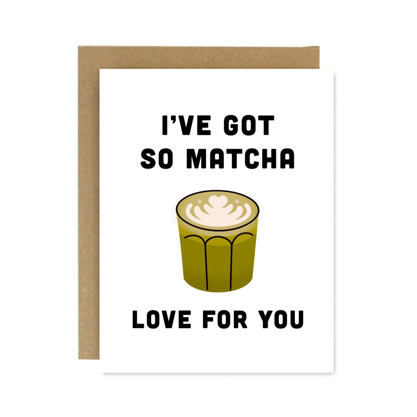 Matcha Love Greeting Card